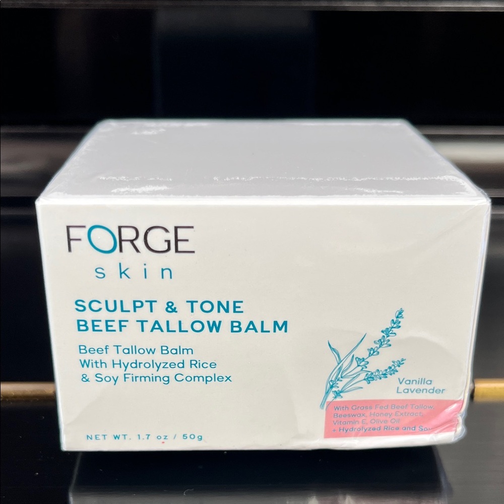 NIB Forge Skin Sculpt & Tone Beef Tallow Balm